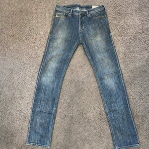 DIESEL INDUSTRY KOOLTER 5 Pocket Blue Jeans Regular Slim Tapered EUC W30 L32(34)